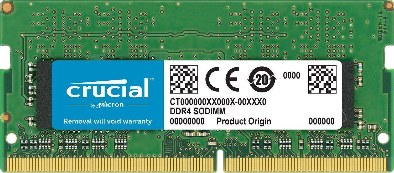 Crucial 8GB (8GBx1) 2400MT/s DDR4 SODIMM Memory for Mac (CT8G4S24AM) zoom image
