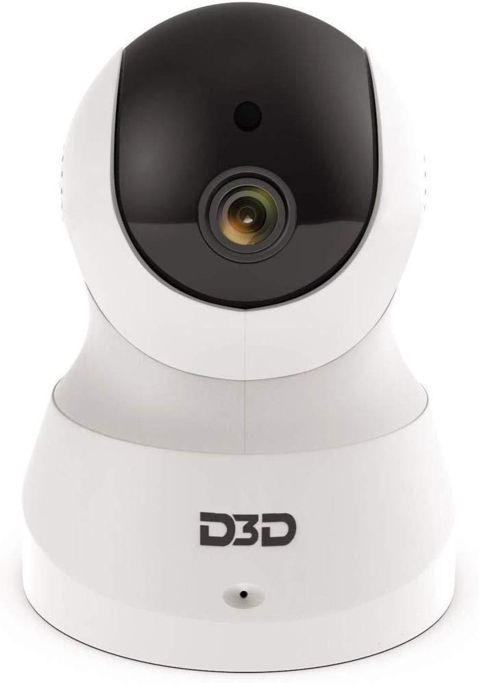 D3D TH661 1080P 360 WiFi Security Camera (White) zoom image