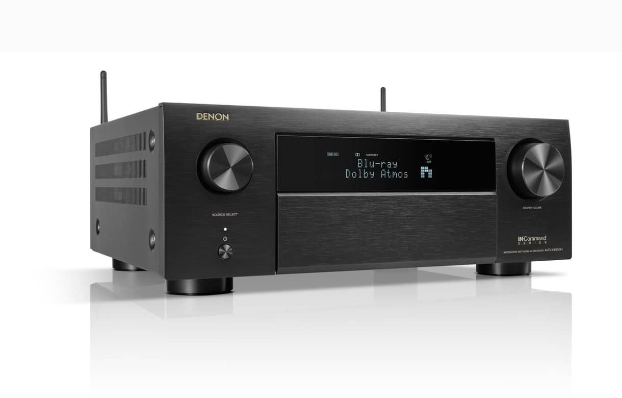 Denon AVC-X4800H 9.4 Channel 8K AV Receiver with 3D audio experience zoom image