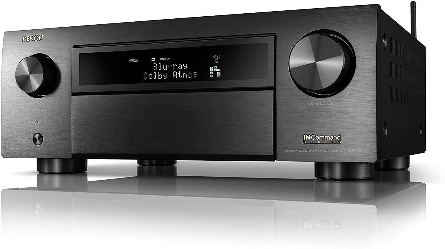 Denon AVC X6700H 8K Ultra HD 11.2 Channel AV Receiver with HEOS Built-in zoom image