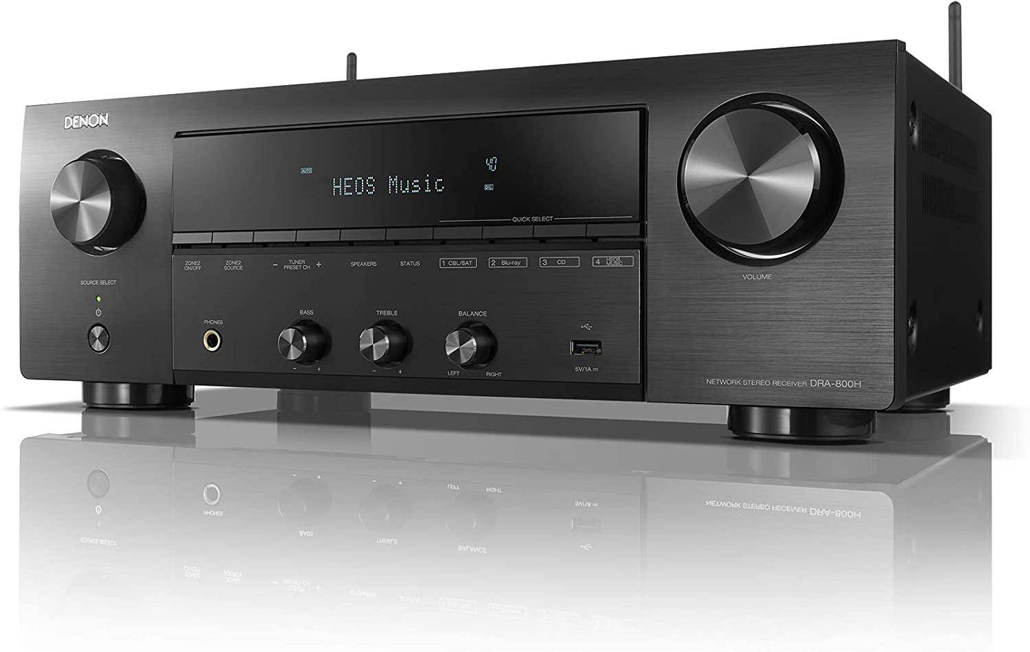 Denon DRA-800H 2-Channel Stereo Network Receiver (Hi-Fi Amplification) zoom image