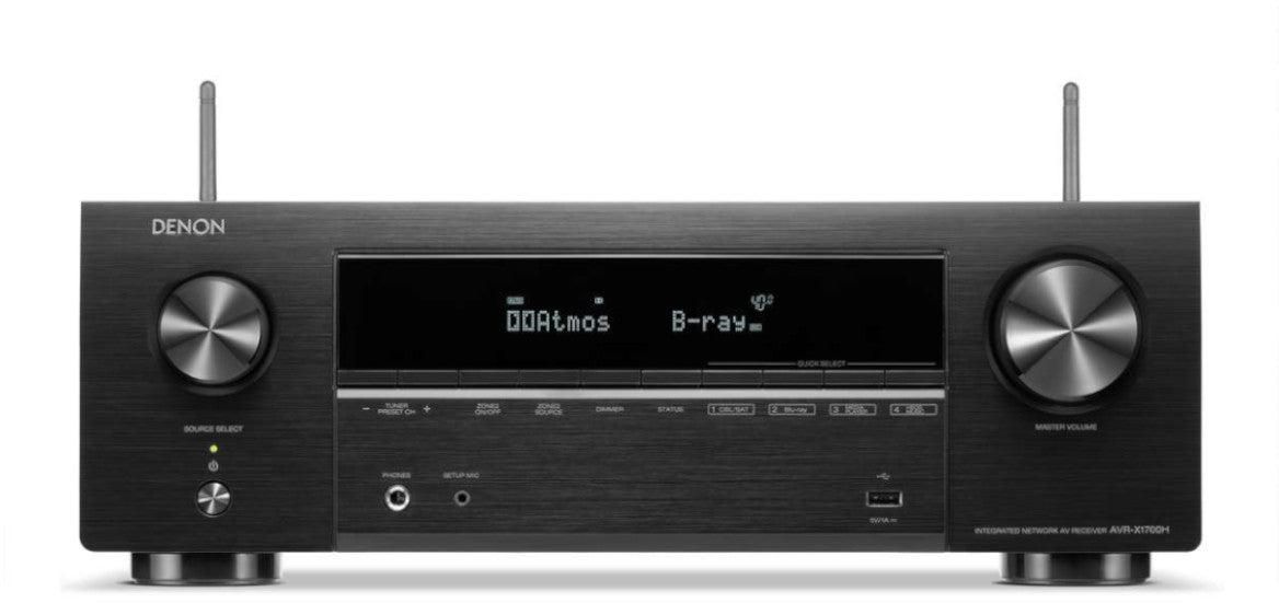 Denon AVR-X1700H 7.2-Channel 8K AV Receiver with HEOS Technology  zoom image