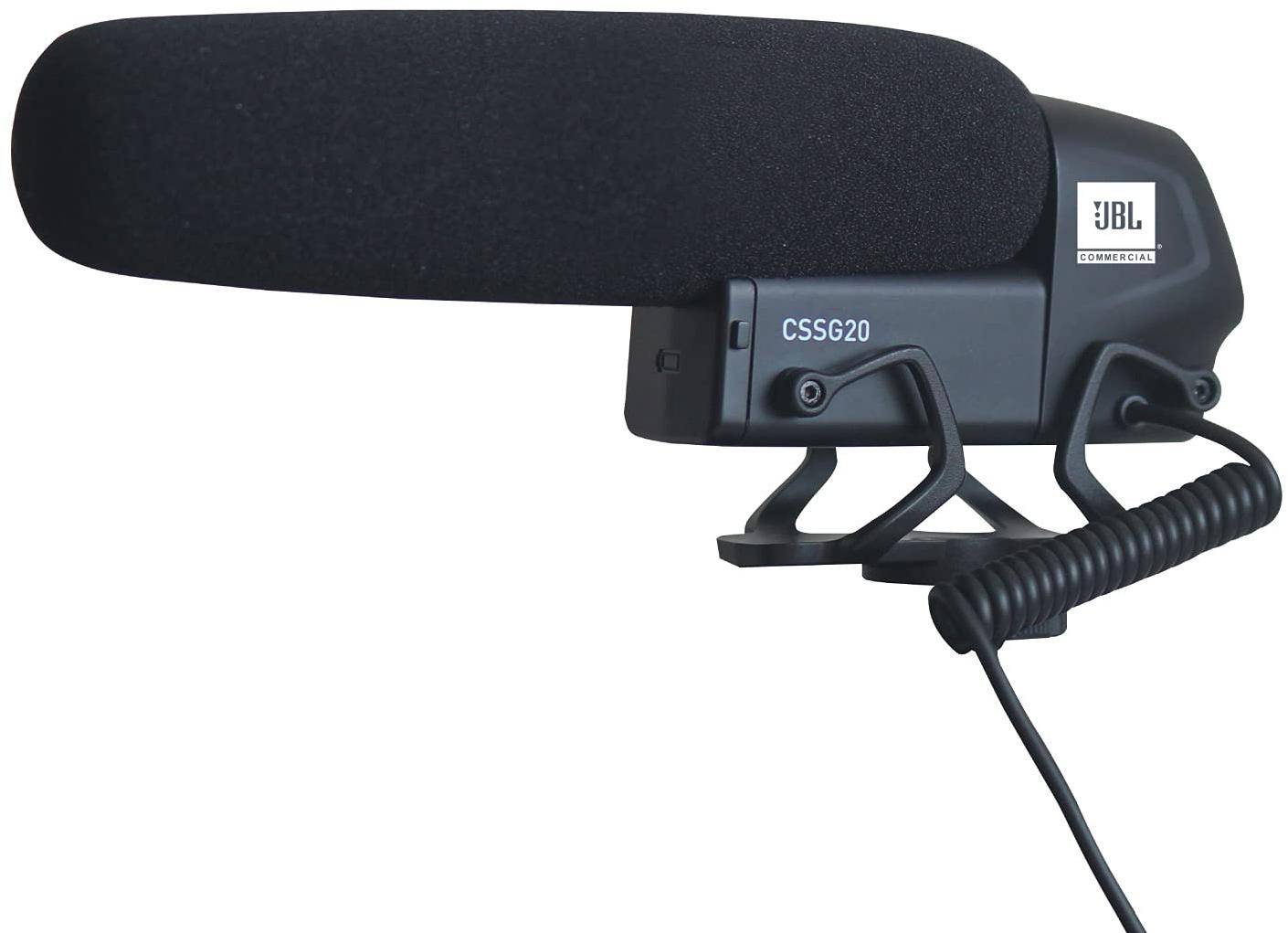 JBL Commercial CSSG20 On-Camera Shotgun Condenser Microphone for Cameras & Smartphones zoom image