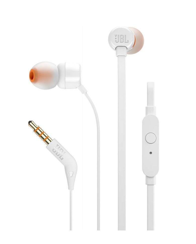 Jbl Tune 110 Pure Bass In-Ear Headphones with Mic zoom image