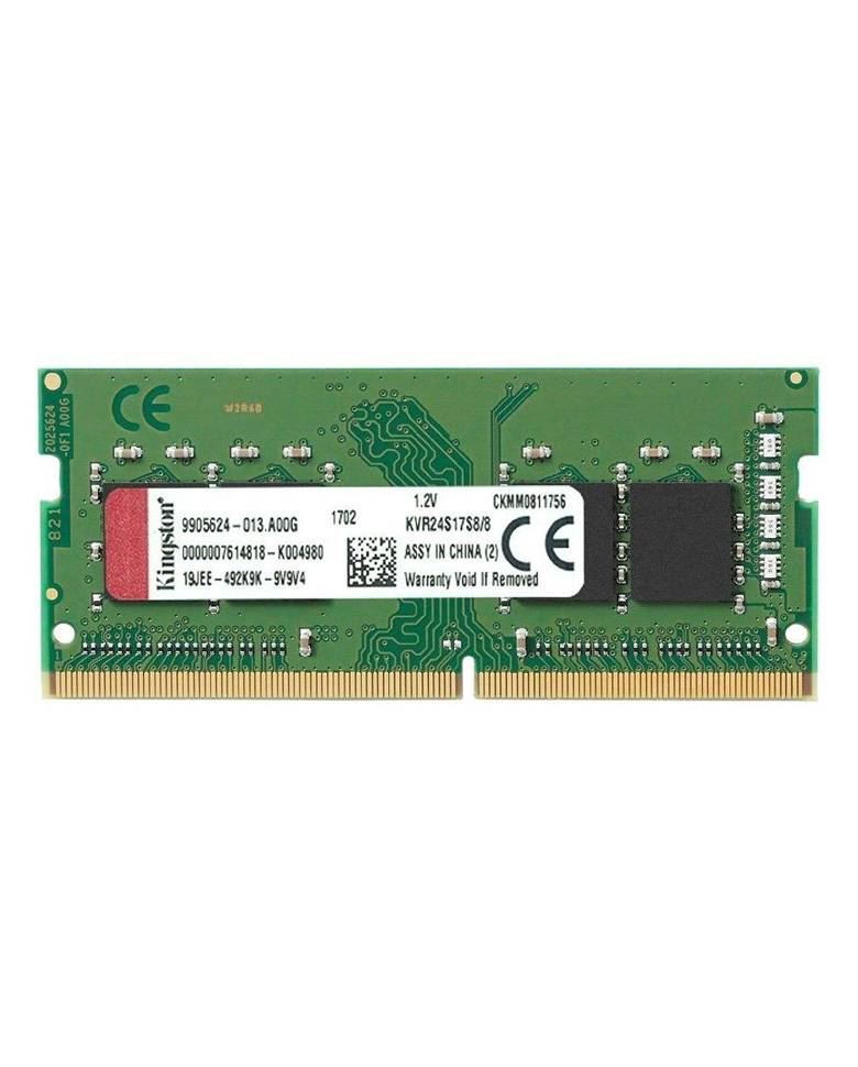 Kingston ValueRAM 8GB (8GBx1) 2400MHz DDR4 SODIMM Laptop Memory (KVR24S17S8/8) zoom image