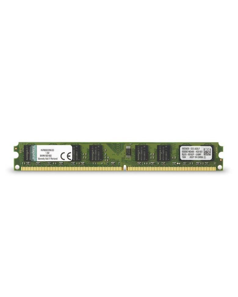 Kingston 2GB DDR2 800MHz Single Channel Kit Desktop Memory (KVR800D2N6/2G) zoom image