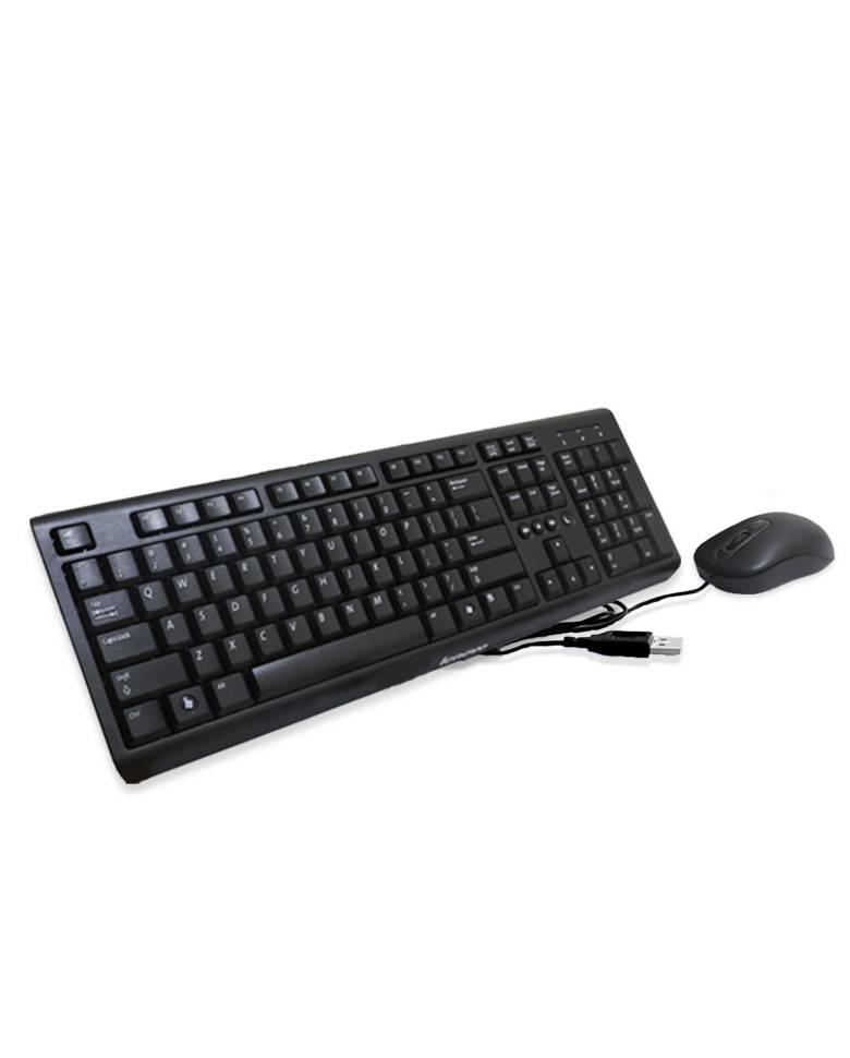 Lenovo KM4802 USB 2.0 Keyboard and Mouse Combo (Black) zoom image
