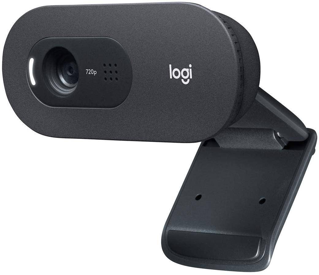 Logitech C505 HD Webcam 720p HD External USB Camera For Desktop or Laptop With Long Range Microphone, Compatible with PC or Mac zoom image