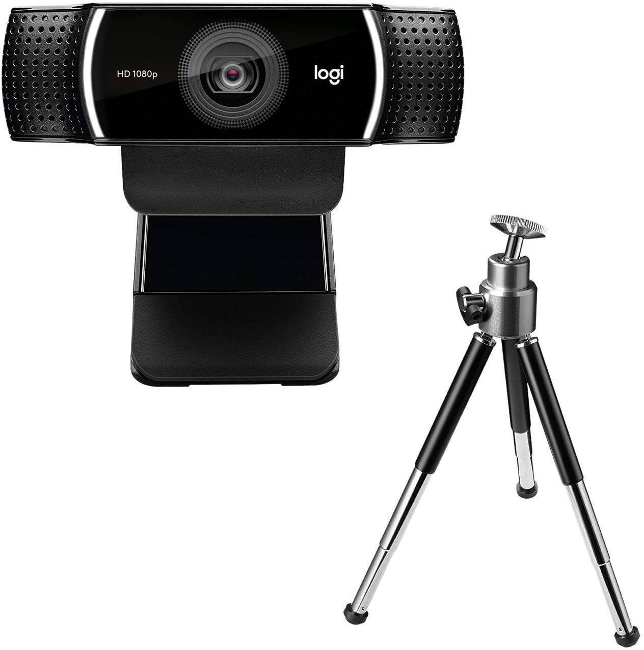 Logitech C922 Serious streaming webcam with hyper-fast 720p (60fps) zoom image