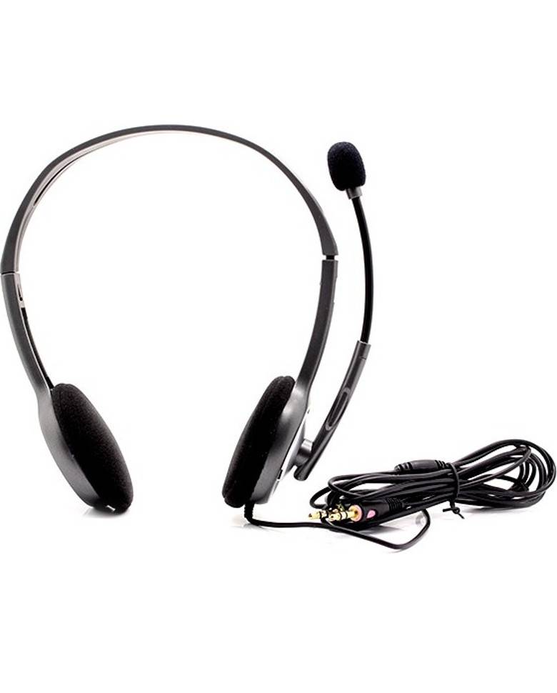 Logitech H110 Stereo Headset With Mic zoom image