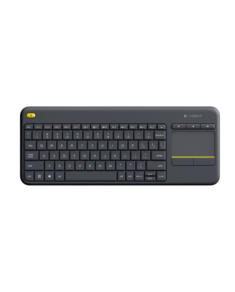 Logitech K400 Plus Wireless Keyboard (Black) zoom image