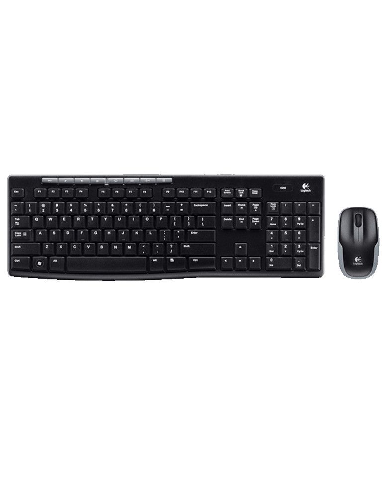 Logitech MK260R Keyboard and Mouse Combo (Black) zoom image