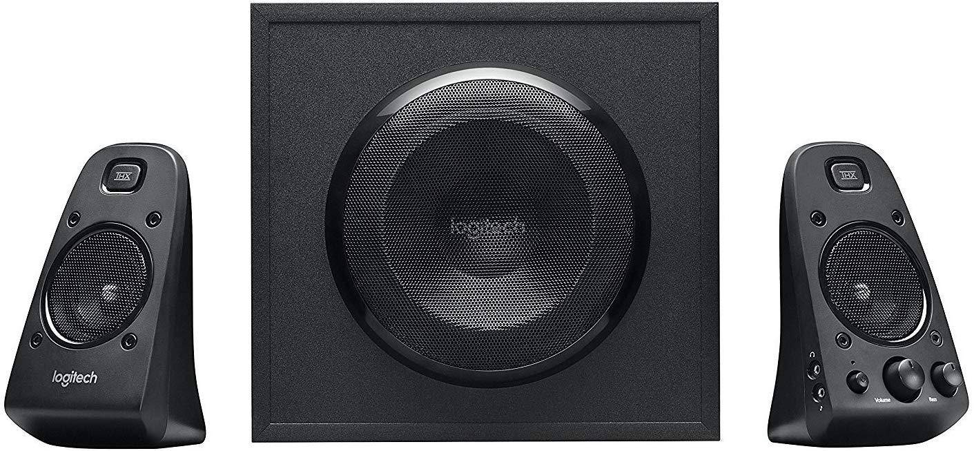 Logitech Z623 Speaker System With Subwoofer Captivating THX Sound zoom image