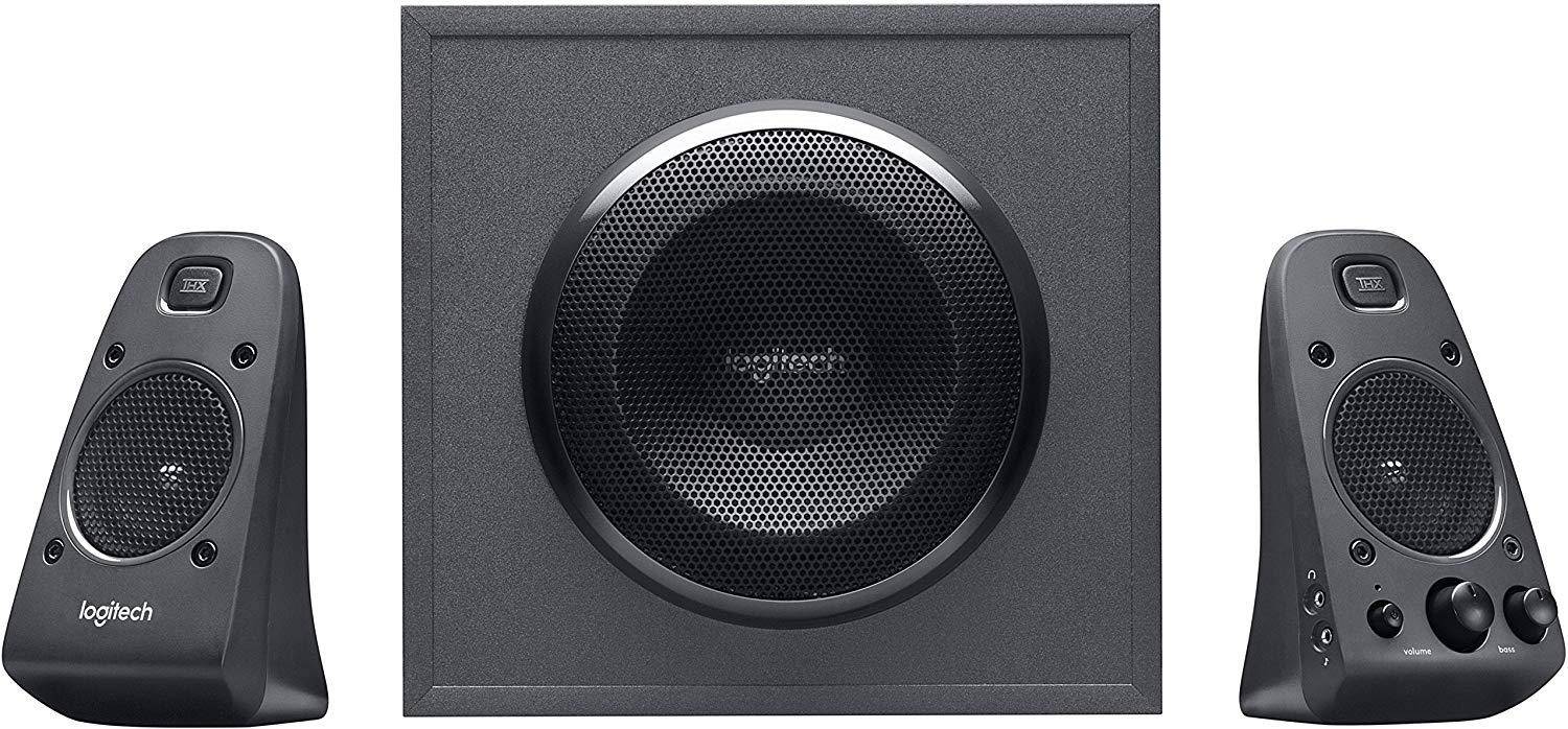 Logitech Z625 Speaker System With Subwoofer And Optical Input Powerful Thx Sound zoom image