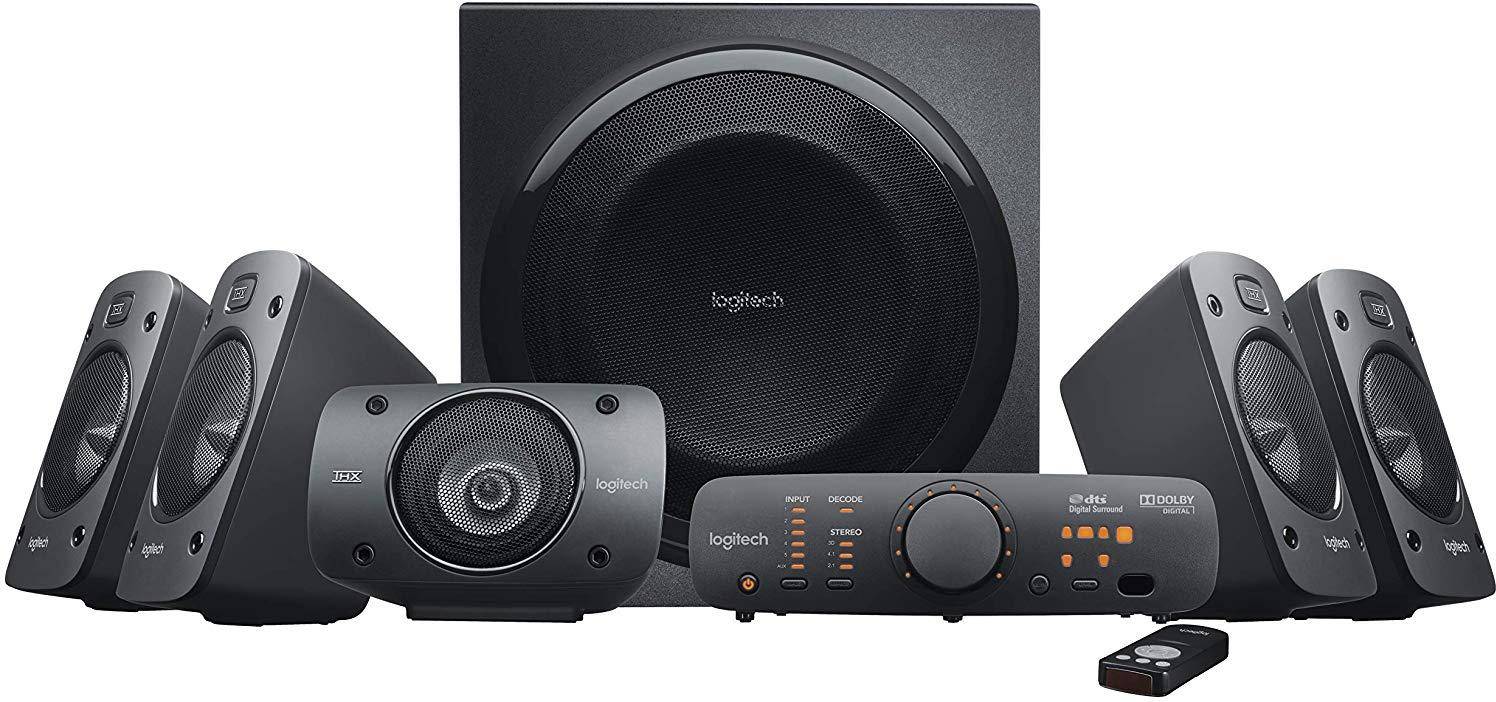 Logitech Z906 5.1 Surround Sound Speaker System Thx Surround Sound zoom image