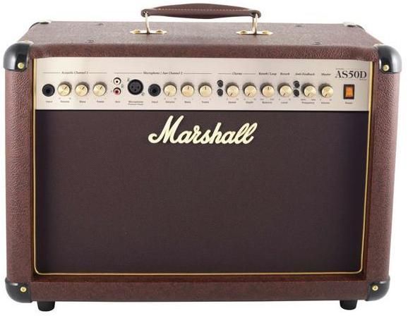 Marshall AS50D 50W 2x8 Acoustic Guitar Combo Amplifier zoom image