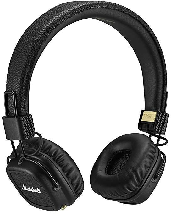Marshall Major 2 Bluetooth Headphones (Black) zoom image