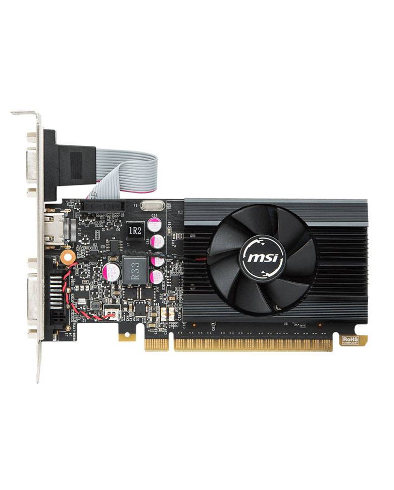 MSI GeForce 2GB GT 710 2GD5 LP Graphic Card zoom image