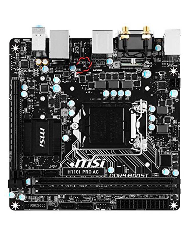 MSI H110I Pro Ac Motherboard zoom image