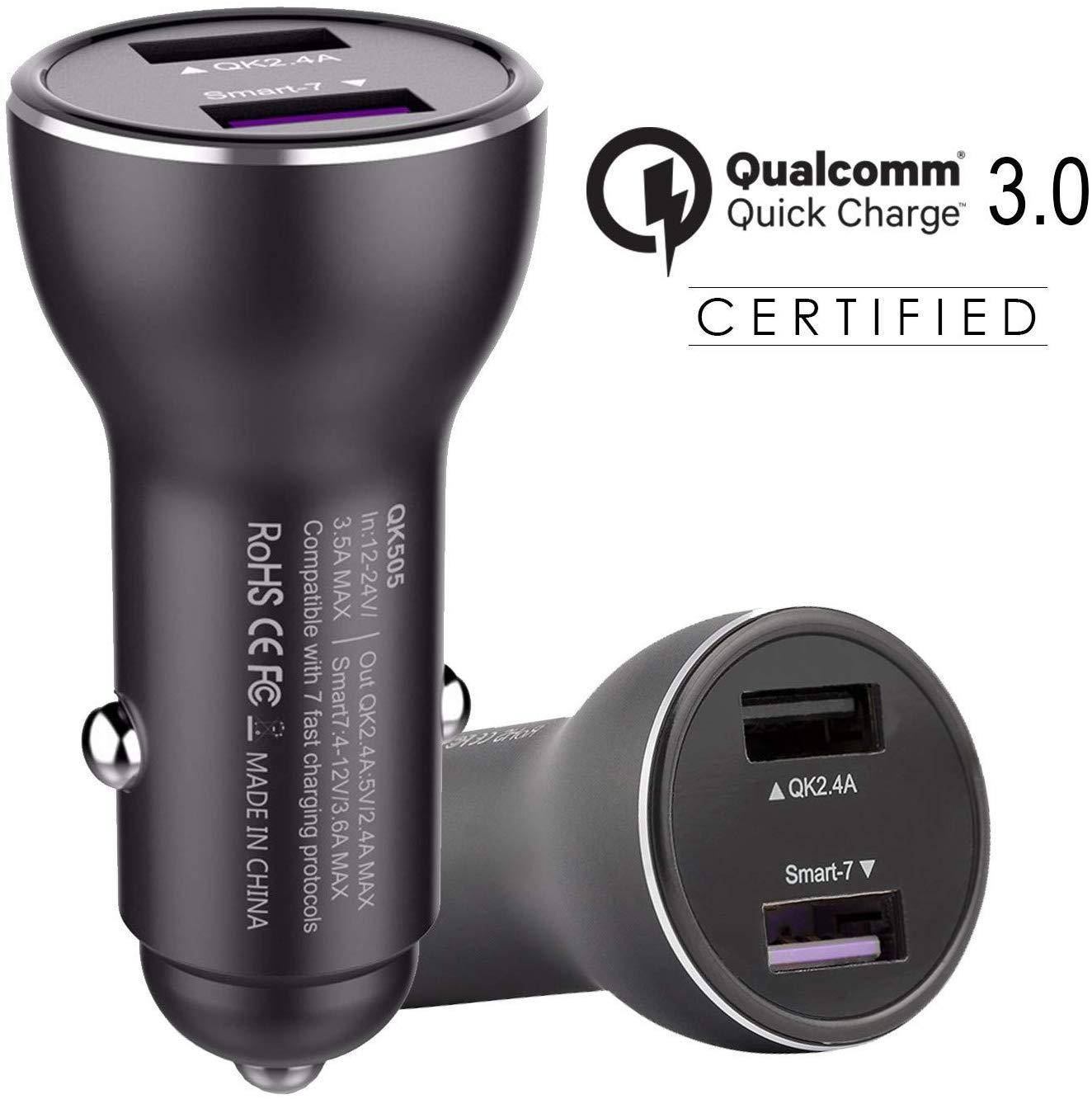 Noise 3.5 Amp Dual-Port USB Car Charger for Apple & Android Devices zoom image