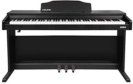 Nux WK-400 Digital Piano Vertical Black 88 Keys zoom image