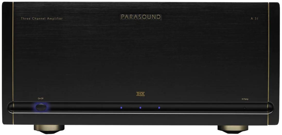 Parasound Halo A31- 3 Channel Power Amplifier (Black) zoom image
