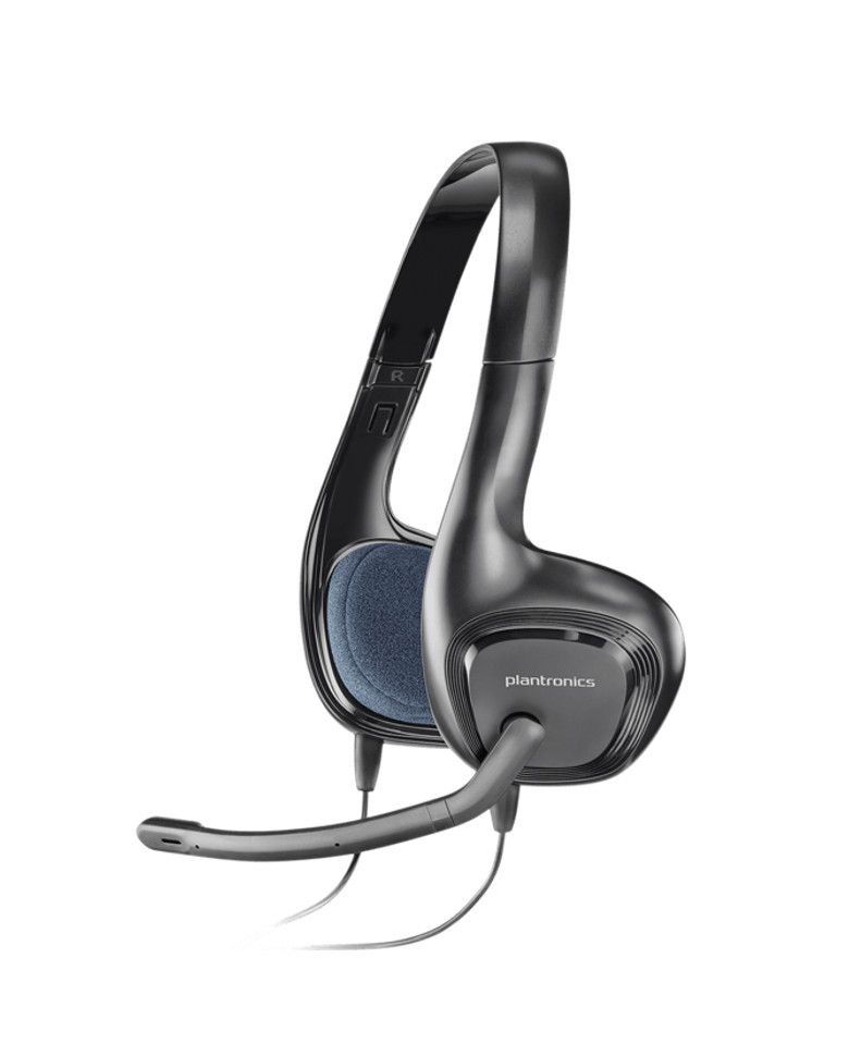 Plantronics Audio 628 Wired Headphone With Mic zoom image