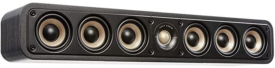 Polk Audio Signature Elite ES35 Slim Center Channel speaker Dolby Atmos and DTS:X compatible system zoom image
