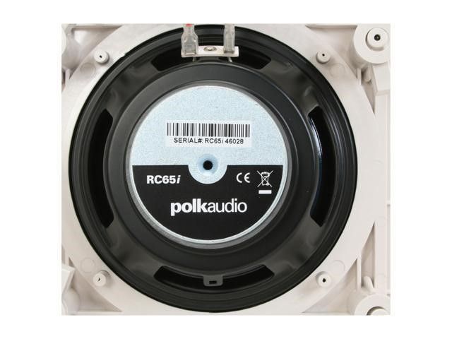 Polk Audio RC65i 2-way Premium In-Wall 6.5 Speakers, Pair of 2 Perfect for  Damp and Humid Indoor/Outdoor Placement - Bath, Kitchen, Covered Porches