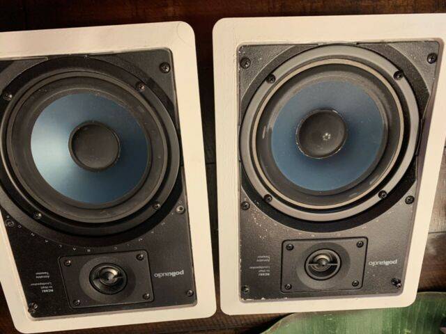 Polk Audio RC65i 2-Way in-Wall Speakers (Pair, White) : :  Electronics