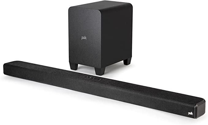 Polk Signa S4 True Dolby Atmos Sound Bar With Wireless Subwoofer, Earc, And Blutooth zoom image