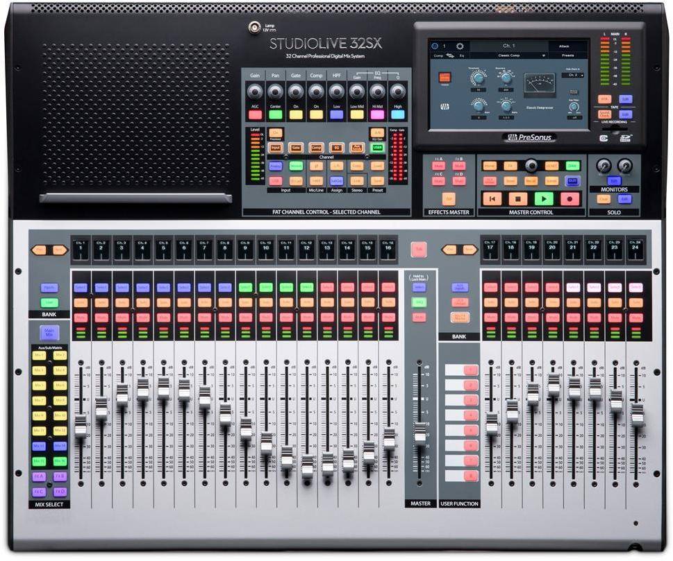 Presonus StudioLive 32SX 32-Channel Digital Mixer and USB Audio Interface zoom image