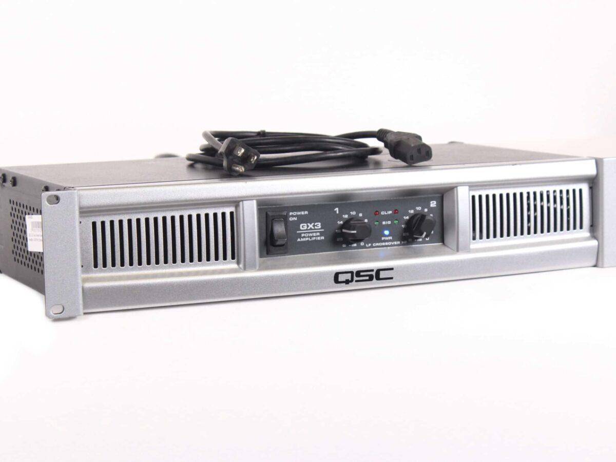 QSC GX3 Lightweight and Power Amplifier zoom image