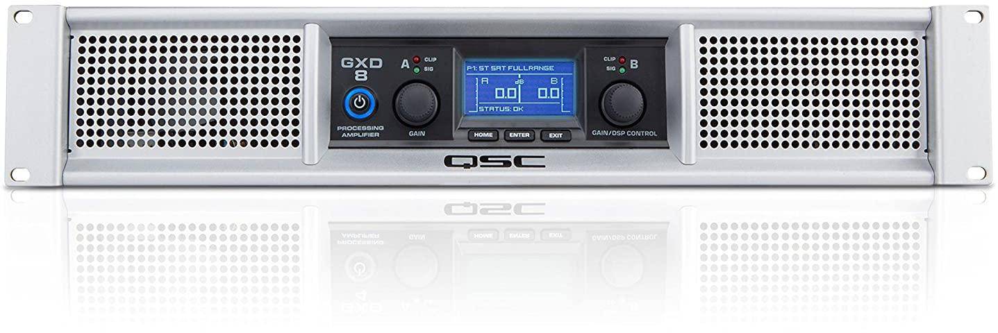 QSC GXD8 Power Amplifier With DSP  zoom image