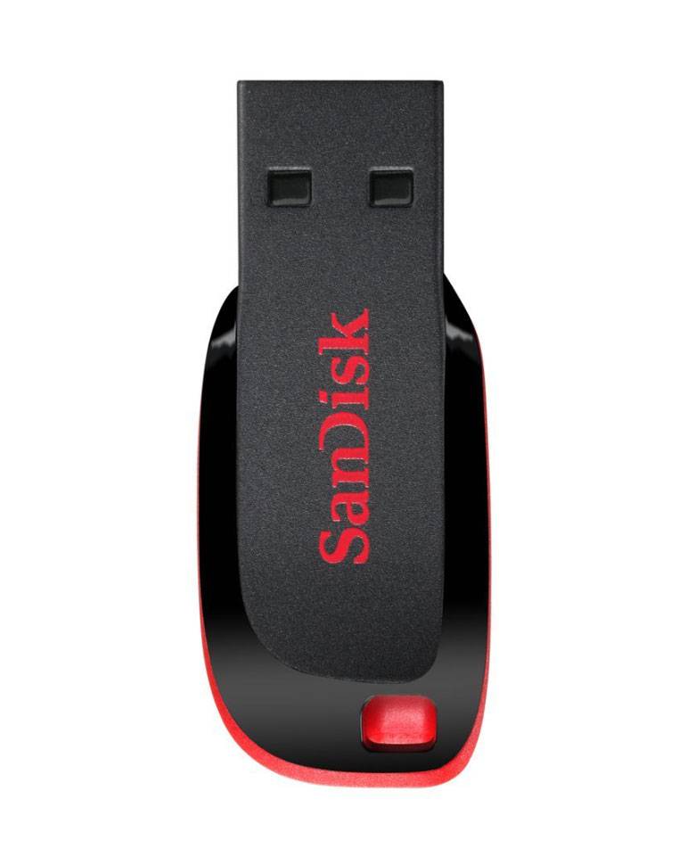 SanDisk 128GB Cruzer Blade USB Pen Drive (SDCZ50-128G-B35) zoom image