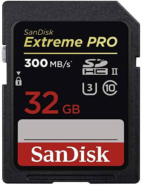 SanDisk Extreme Pro 32GB Class 10 UHS-II SDHC Memory Card (SDSDXPK-032G-GN4IN) zoom image
