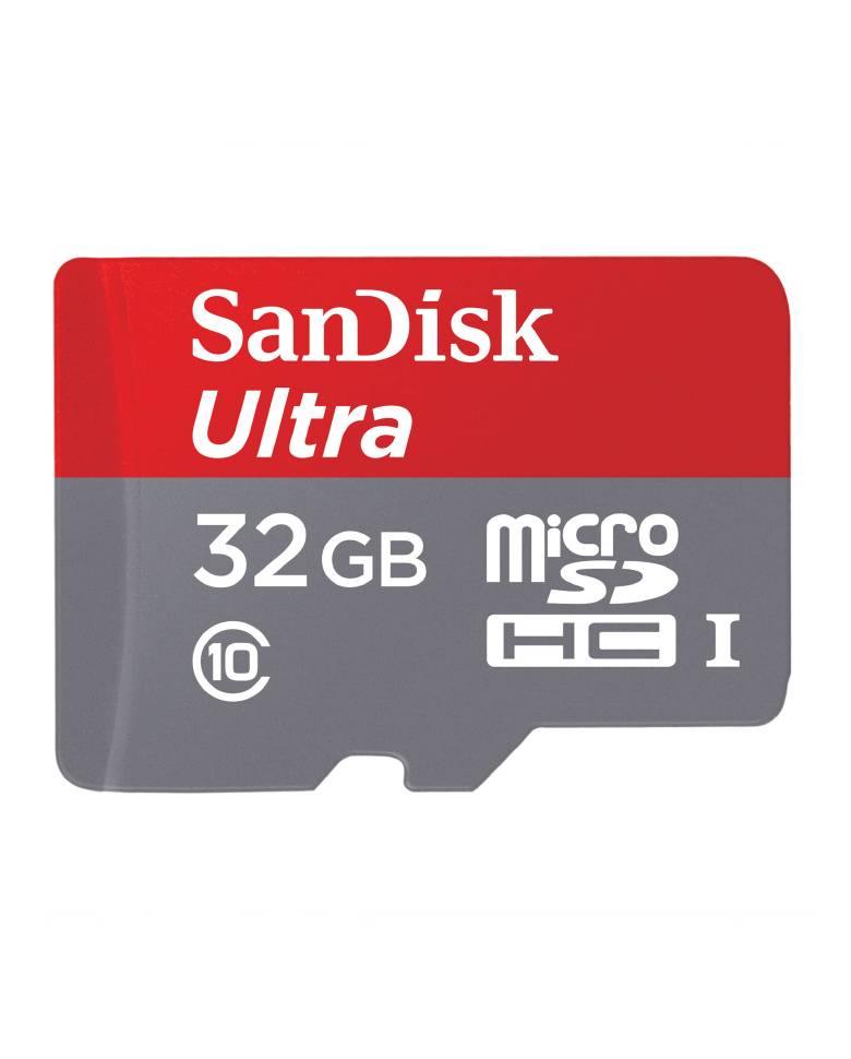SanDisk Ultra 32 GB class 10 80 mb/s Micro SDHC Memory Card zoom image