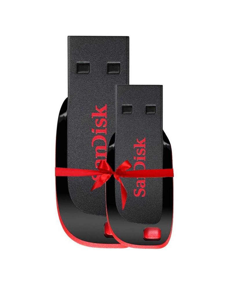 SanDisk Cruzer Blade (8 GB+16 GB) Pen Drives Combo (Pack of 2) zoom image