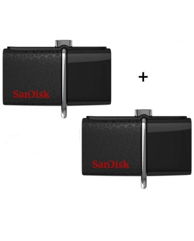 Sandisk Ultra Dual Otg 16GB USB 3.0 Pen Drive / Flash Drive (Combo of 2 Pcs) zoom image