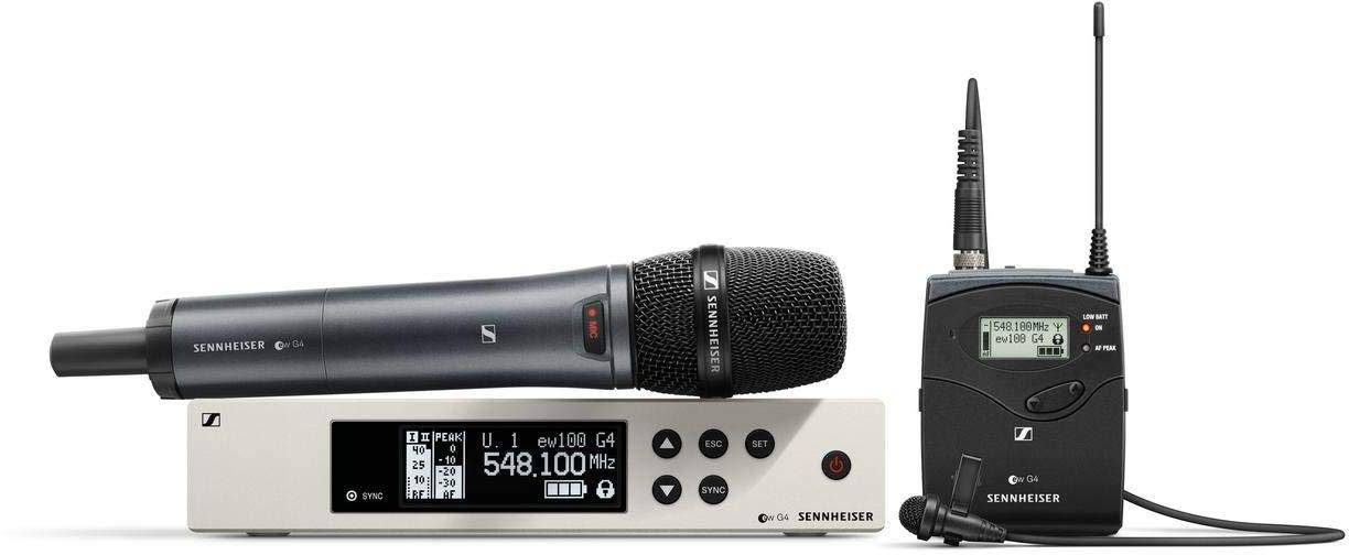 Sennheiser Combo Mic EW 100 G4-ME2/835-S-C Microphone System for Presenters zoom image
