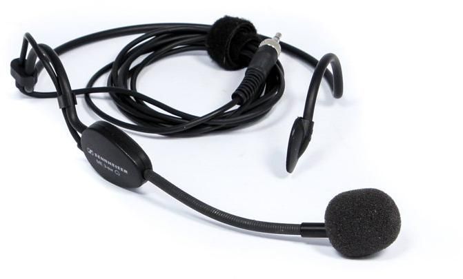 Sennheiser ME 3-EW headset for presentations and vocal performances.  zoom image