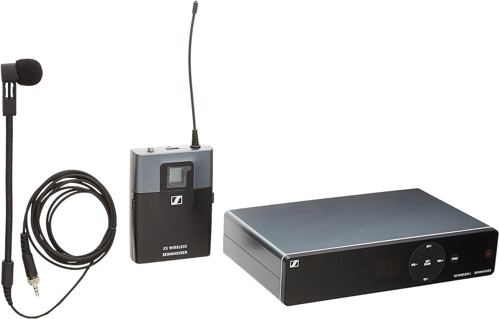 Sennheiser XSW1-908-A Wireless Microphone set for Speech and Instrument Recording zoom image