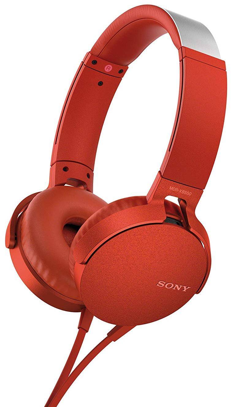 Sony MDR-XB550AP Extra Bass On Ear Headphones With Mic zoom image