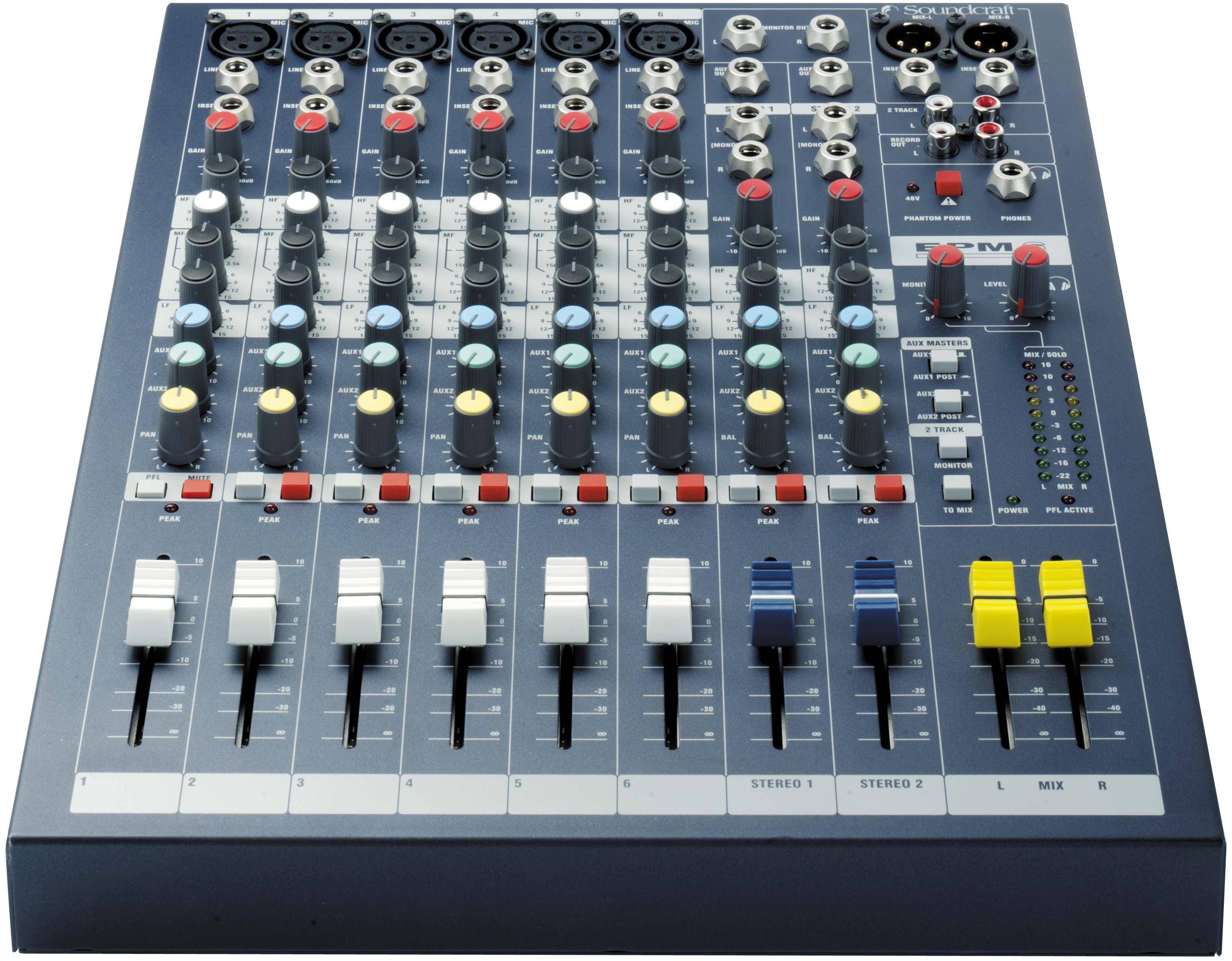 Soundcraft EPM-6 Digital Sound Mixer zoom image