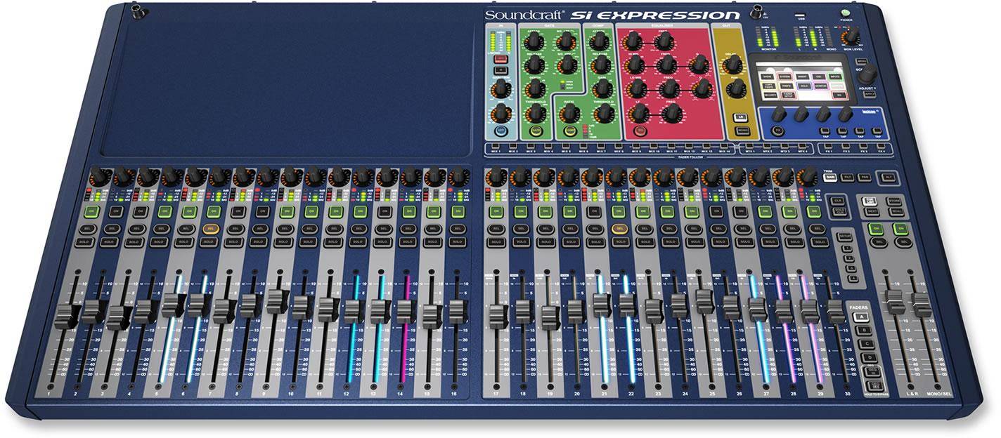 Soundcraft SI Expressions-3 Analog Digital Mixer zoom image