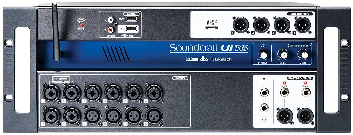 Soundcraft Ui16 Remote-Controlled 16-Input Digital Mixer zoom image