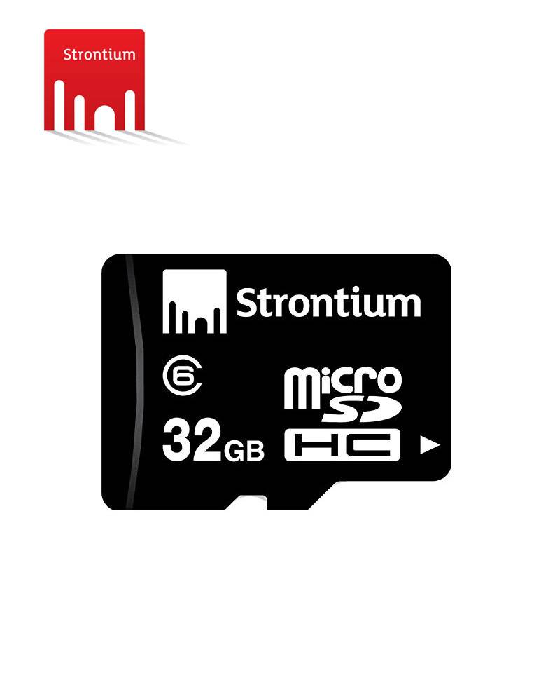 Strontium 32GB MicroSDHC Class 6 Memory Card  zoom image