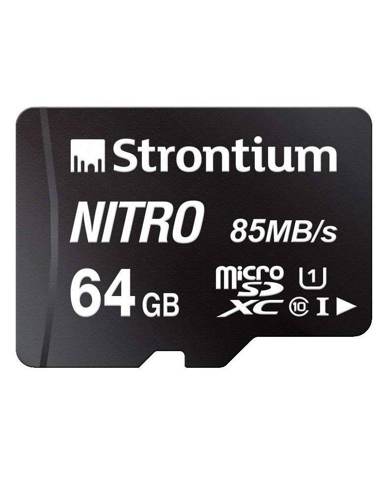 Strontium Nitro 64GB Class 10 UHS-1 MicroSDHC Card  zoom image