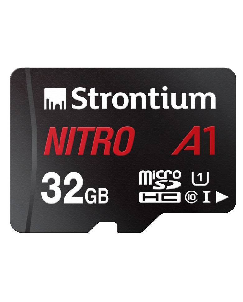 Strontium Nitro A1 32GB Class 10 UHS-I MicroSDHC Memory Card zoom image