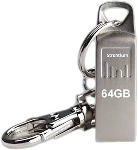 Strontium 64GB USB 2.0 Ammo Pen Drive (Silver) zoom image